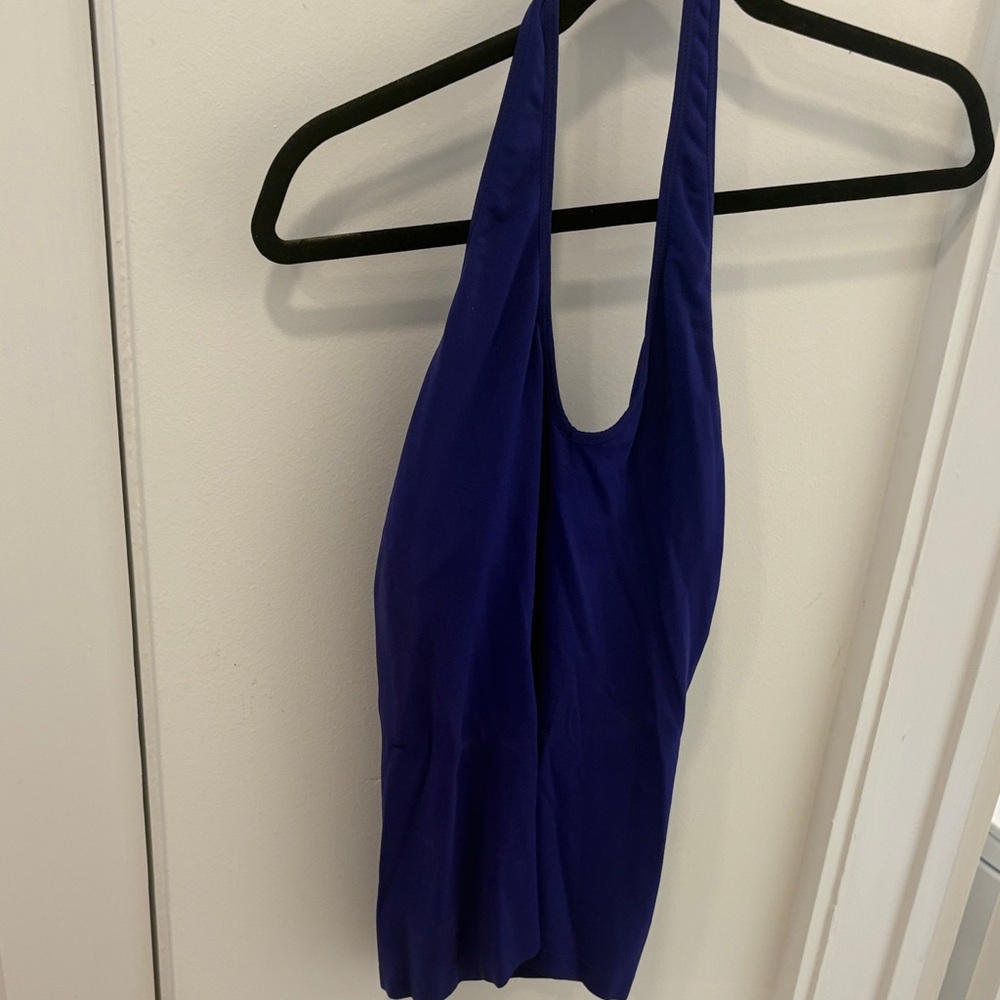 Vibrant Purple Halter Top